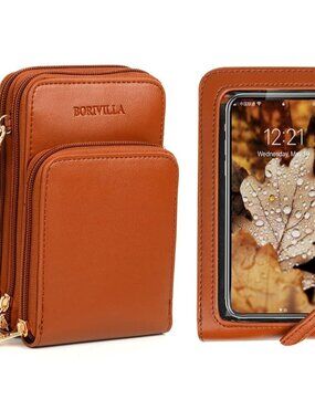 Crossbody Cellphone Purse Women Touch Screen Bag RFID Blocking Wallet Handbag Sh